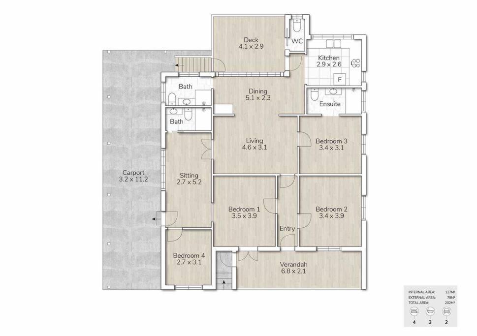 Holiday home Heritage 5Br Queenslander- Walk To Cbd & South Bank