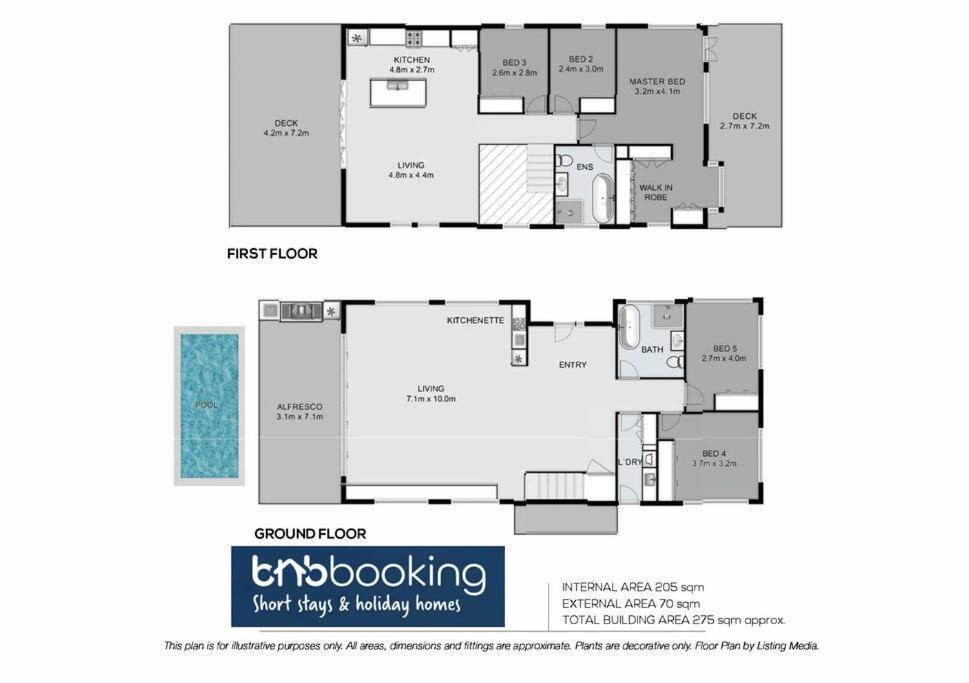 Holiday home Manly Oasis, 5bd, 3 King Bd,pool