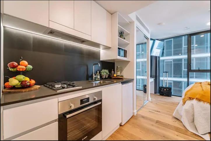 Apartment Modern Compact Separate Bathroom Brisbane