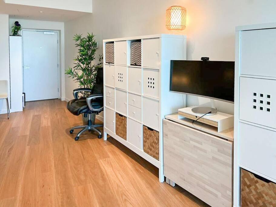 Apartamento Executive River View 1 King Bed Cbd W Car Park