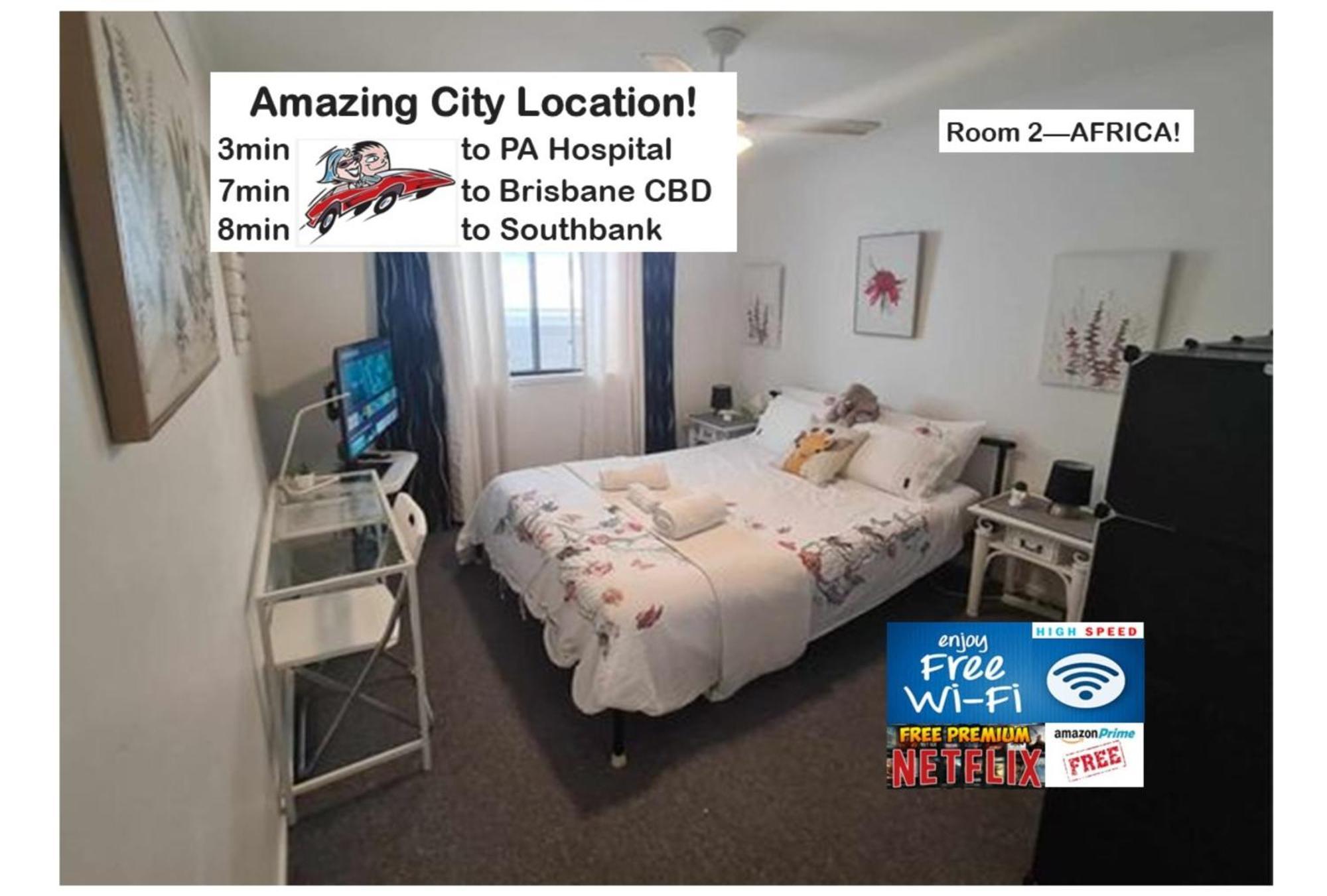 Amazing Location-private In A Share House-2 Available!! Homestay Brisbane