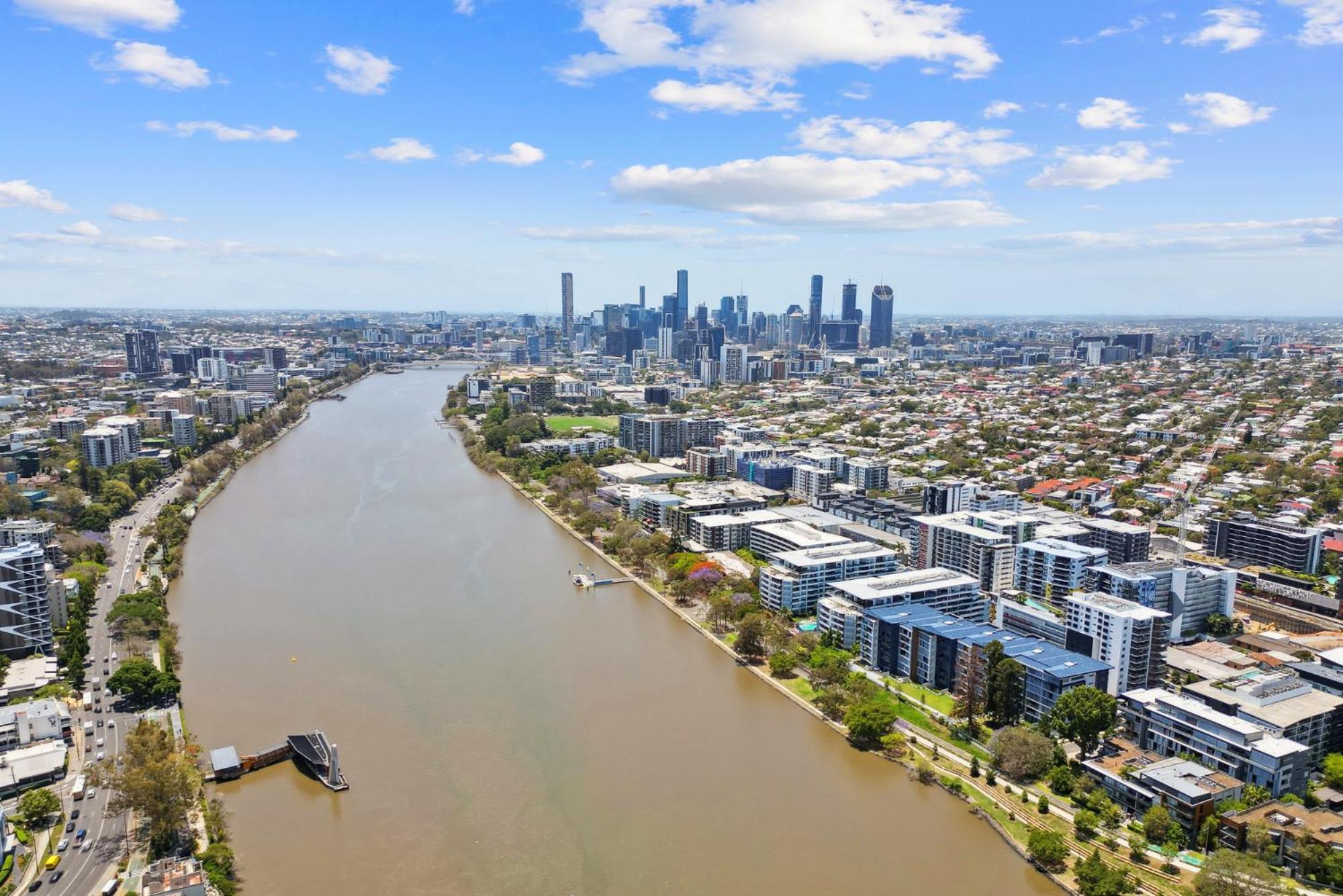 Apartamento 3-bed Luxurious Retreat By River & Cbd Brisbane