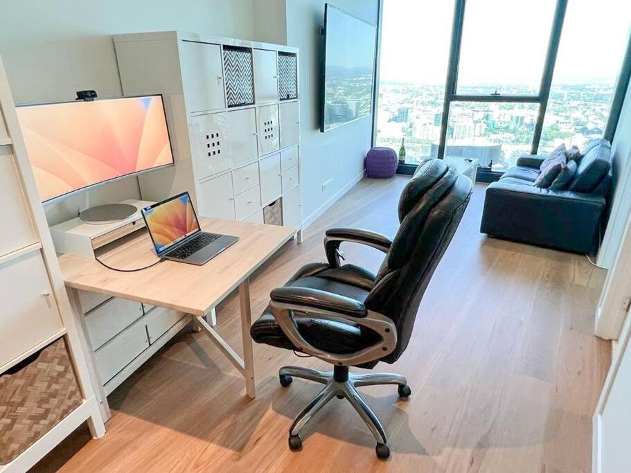 Executive River View 1 King Bed Cbd W Car Park Apartamento
