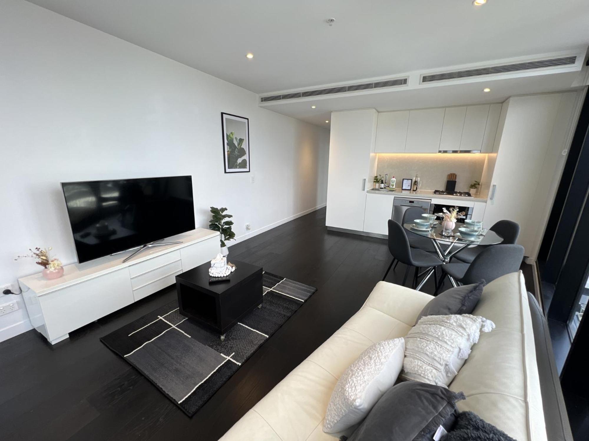 Stylish 1-bed With Pool, Gym & Free Parking Brisbane