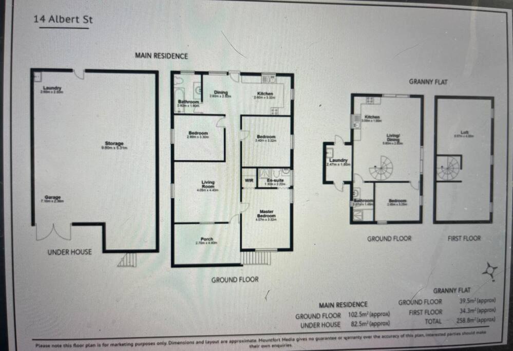 Gabba House 3br2bath Pets