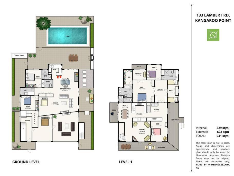 Lambert House Lower & Middle Levels Holiday home
