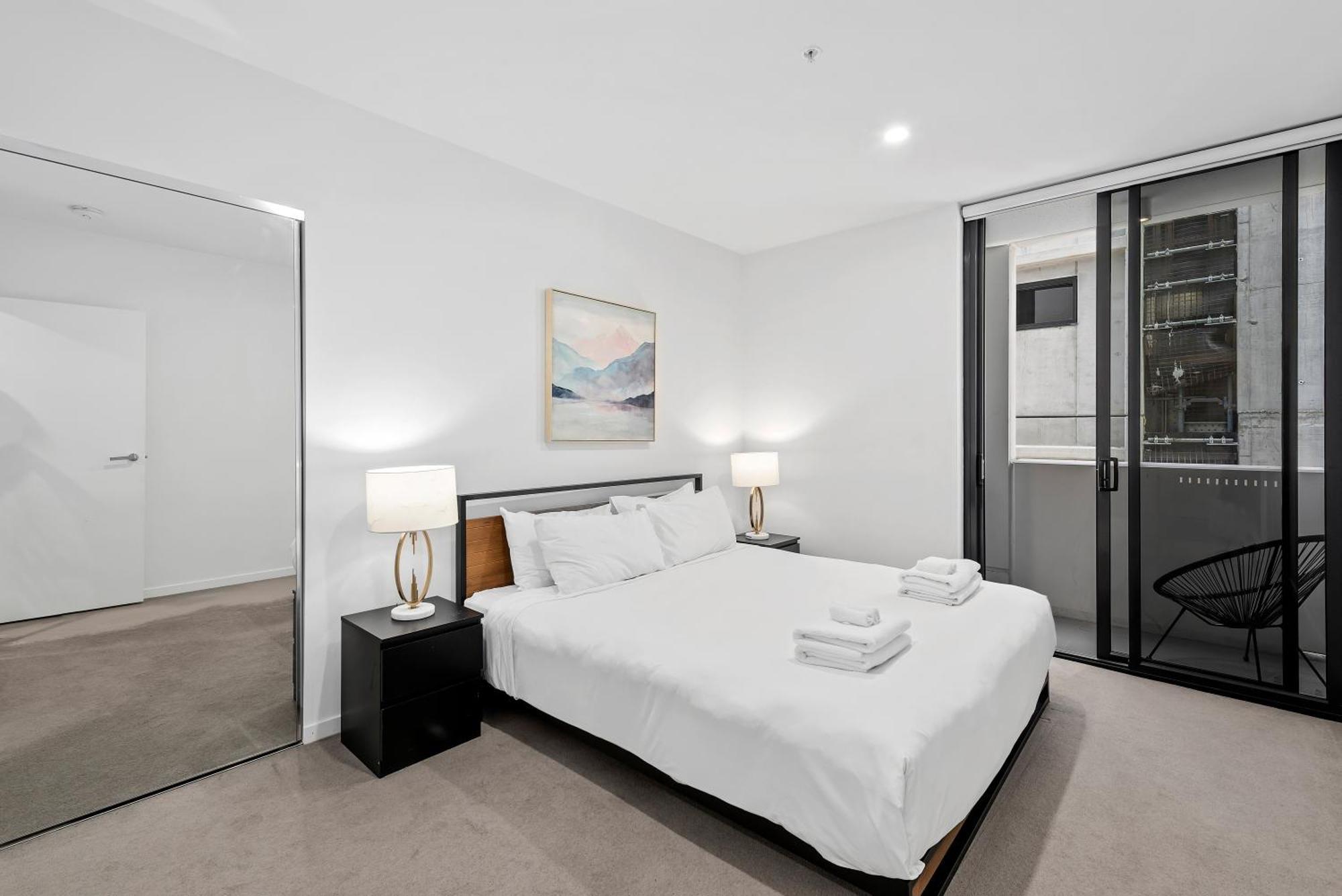 Stylish With King Bed, Gym, Pool Brisbane