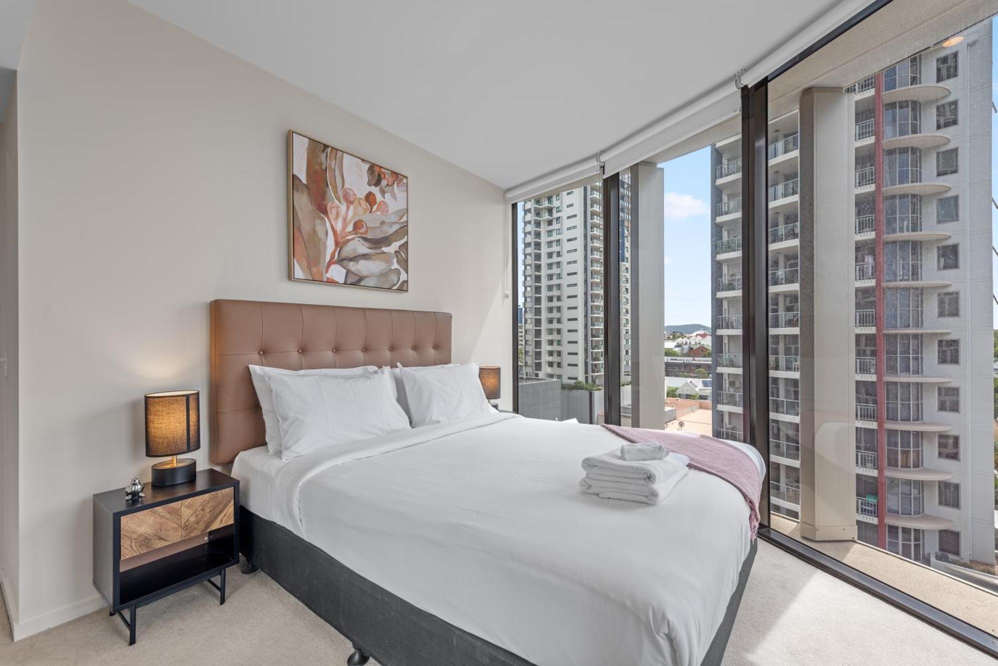 Spire - Stylish 2br - Pool, Parking & Views Apartamento Brisbane