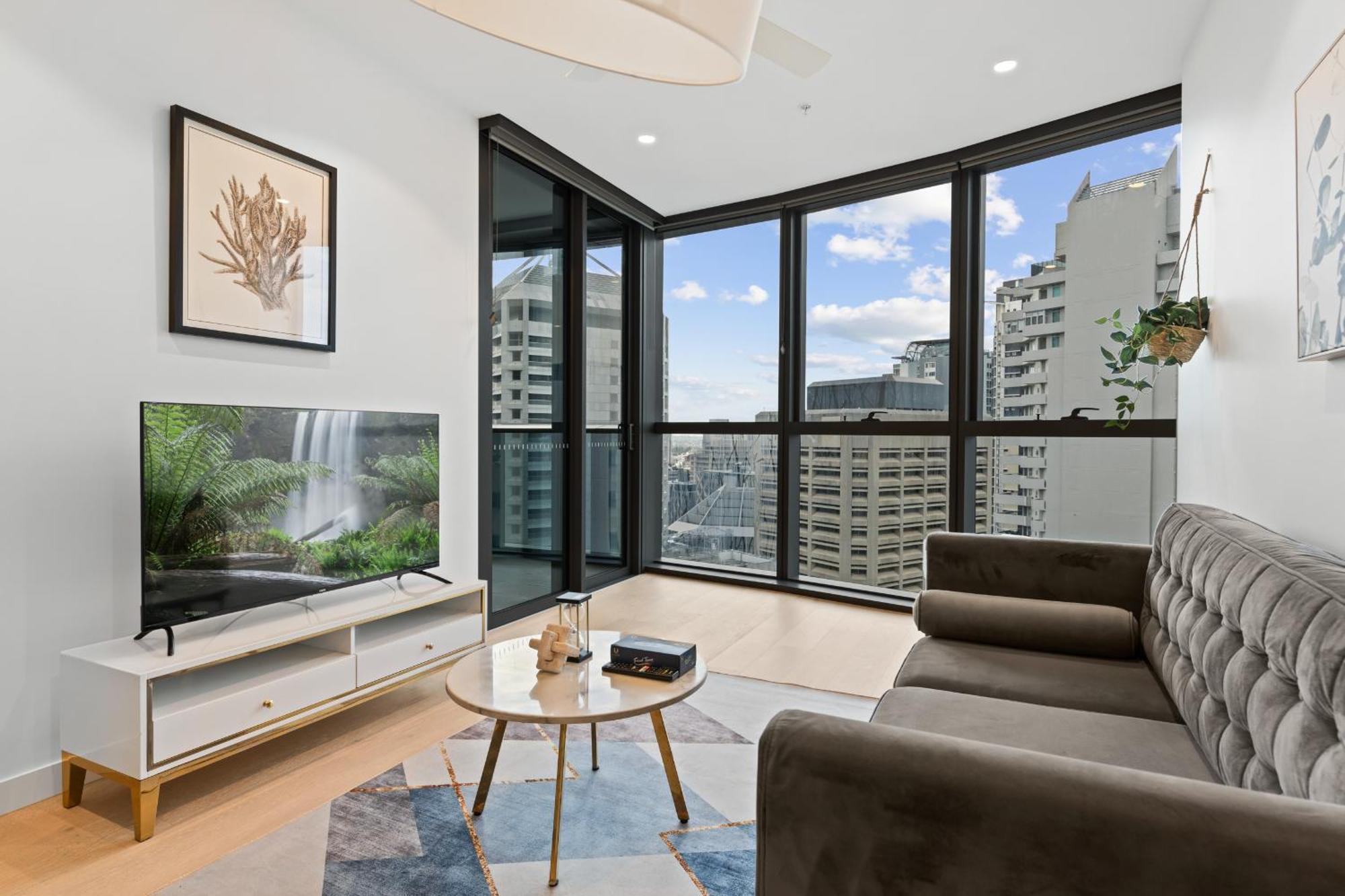 Apartment Sky Living & River Views In Queens Wharf Residences Brisbane