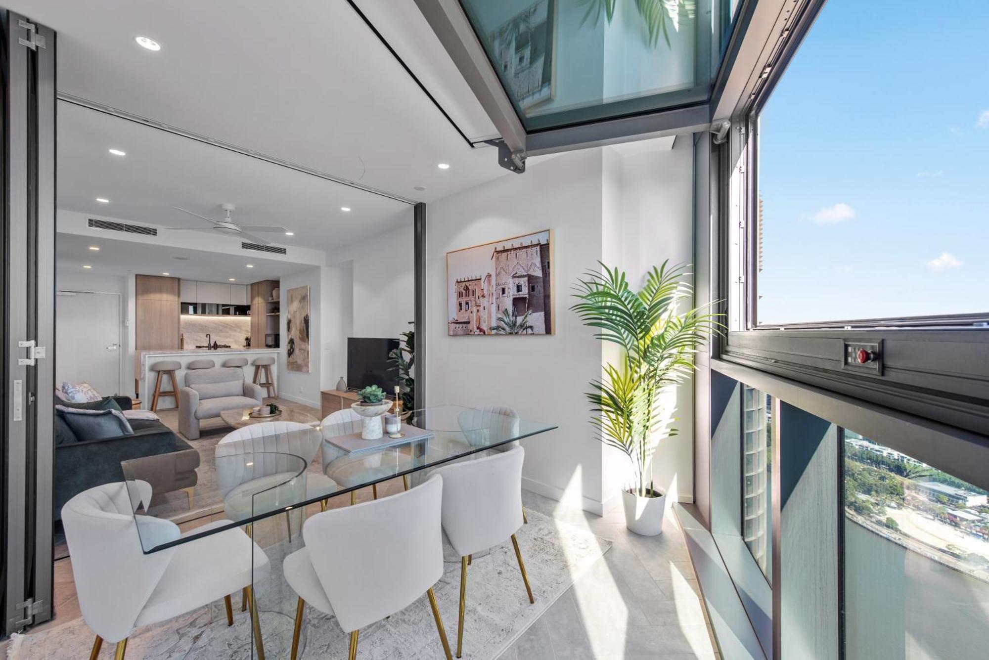 Apartment Queens Wharf-modern 3br With Stunning View And Parking Brisbane
