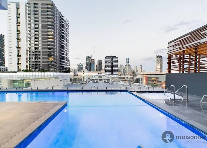 Mod Brisbane Apt Near Southbank W Pool & Parking
