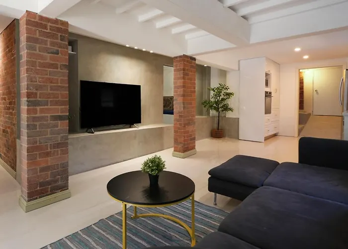 Contemporary 2-Bedroom Apartment With Movie Room