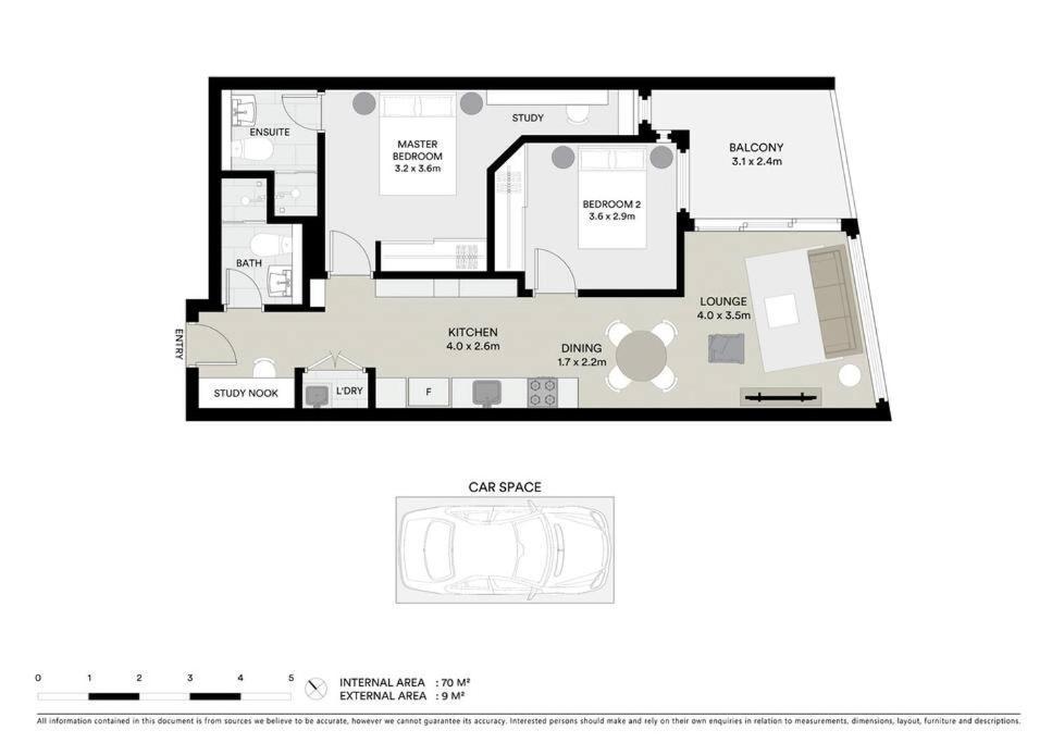 Luxe 2bed/2bath/park In Newstead