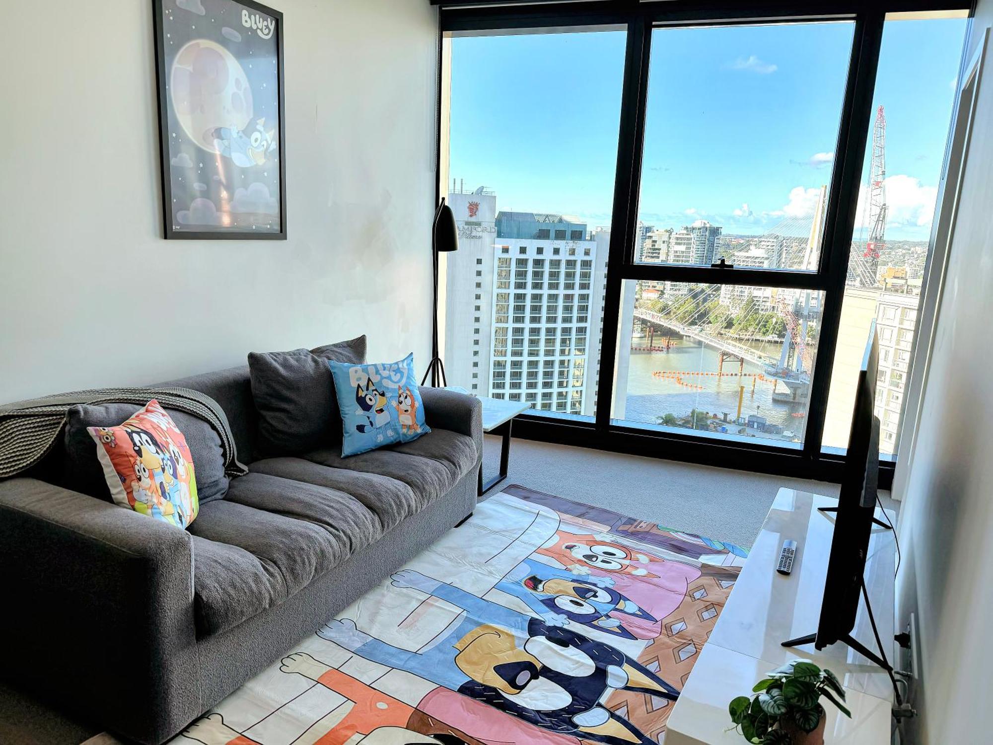 Lvl 24 Bluey Themed Family In The Heart Of Cbd By Stylish Apartment