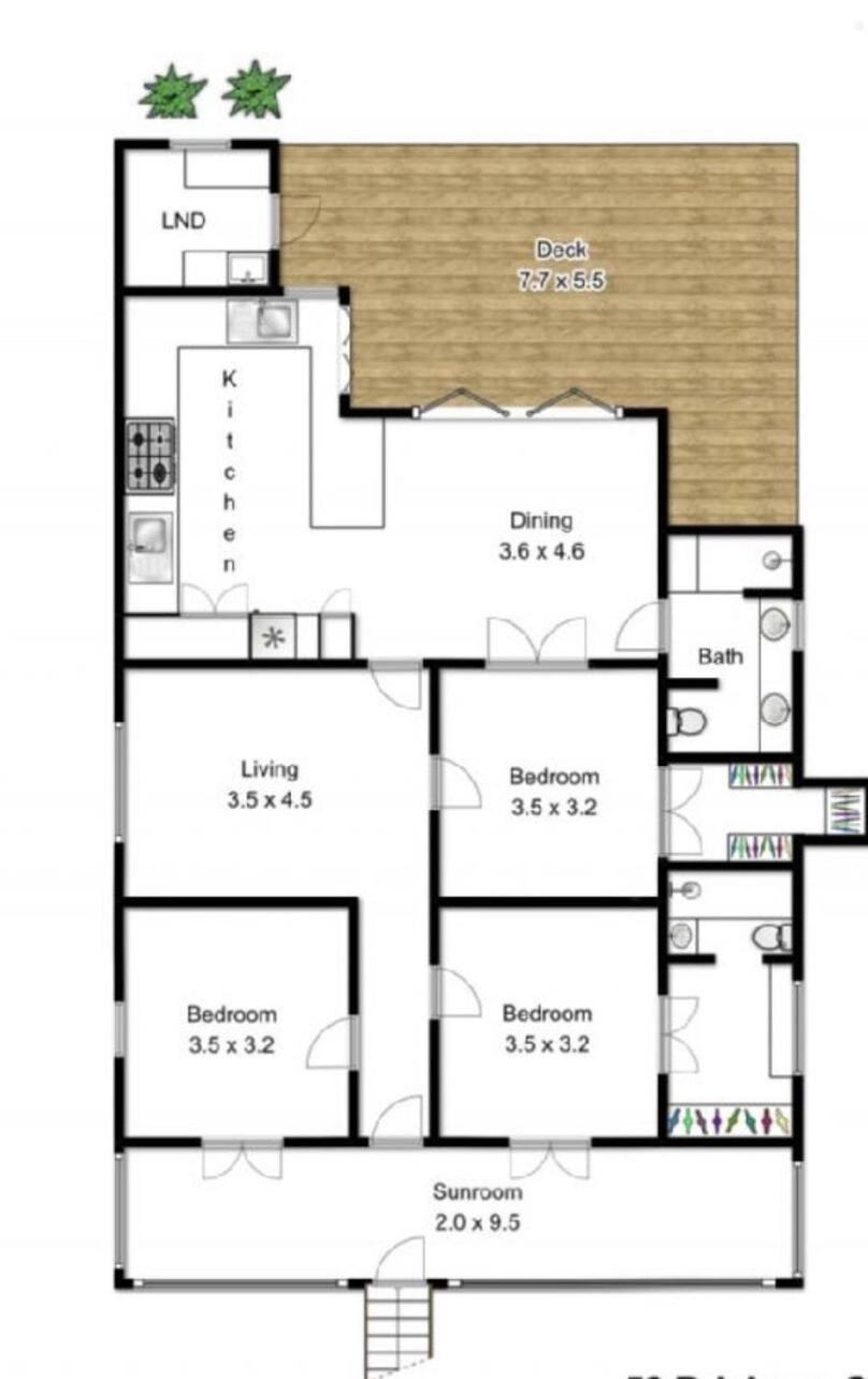 Holiday home Luxury Queenslander Awaits! Sleeps 8, 3 Car Parks